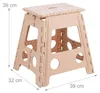 Relaxdays Klapphocker faltbar, Camping Hocker, großer Produktbild-Vorschau 4