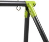 A close-up view of the joint of a swing set frame. Produktbild-Vorschau