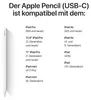 Apple Pencil (USB C): Pixelgenaue Präzision, Lädt und Produktbild-Vorschau 4