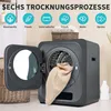 Merax Abgastrockner 3 kg (bis 4 kg), 850 W, Trockner mit 6 Produktbild-Vorschau 3