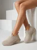Beige Damen-Sneaker mit Mesh-Obermaterial, Größe 40 Produktbild-Vorschau 2