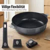 STONELINE® SMART Schmorpfanne 28 cm | mit Deckel - Grau Produktbild-Vorschau 8