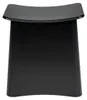 WENKO 2in1 Badhocker Mod. Wing Schwarz Matt, Badhocker mit Produktbild-Vorschau 6