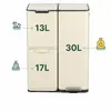 Poubelle Relaxdays, 3 compartiments, 60 l, seaux intérieurs Voir les images du produit 5