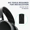 kwmobile Ersatz Bügelpolster kompatibel mit SteelSeries Produktbild-Vorschau 4