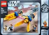 The image shows the packaging of a LEGO Star Wars Anakin's Podracer set, featuring the product and minifigures. Produktbild-Vorschau