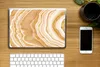 MuchoWow® Laptop Aufkleber Sticker Cover Achat Stein - Gold Produktbild-Vorschau 2
