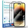 2x Schutzglas Panzerfolie Full Screen Matt für iPhone 14 Produktbild-Vorschau 1