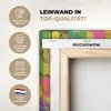 Leinwand Bilder 120x80 cm - Graffiti Schimpanse, moderne Produktbild-Vorschau 2