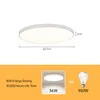 LED Deckenleuchte Rund 36W Deckenlampe 3000K Warmweiß Produktbild-Vorschau 7