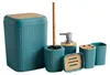 Badset 6-teilig, Badezimmer Zubehörset, Badaccessoires Produktbild-Vorschau 1
