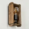 Atid »Atid« Vintage Wandlampe aus Metall/Holz in Produktbild-Vorschau 8