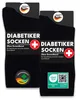 6 Paar Diabetiker Socken ohne Gummi 97% Baumwolle Damen Produktbild-Vorschau 1