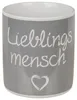 Becher, Lieblingsmensch, ca. 12,5 x 11 cm, Produktbild-Vorschau 2