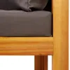 Maison Exclusive - 5-tlg. Gartensofa-Set mit Kissen Holz Produktbild-Vorschau 10