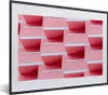MuchoWow® Gerahmtes Poster Rosa - Balkon - Sommer - Produktbild-Vorschau 1