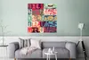 MuchoWow® Poster Farbig - Musik - Schlagzeug 75x75 cm - Produktbild-Vorschau 5