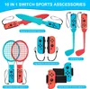 10-in-1-Sportzubehör-Set für Nintendo Switch, 2024 Produktbild-Vorschau 3