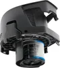 A close-up view of the filter and motor housing of a vacuum cleaner. Podgląd zdjęcia produktu