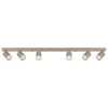 MasterLED Deckenleuchte Bardo 6-flammig GU10 gold-beige Produktbild-Vorschau 4