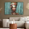 Wanddeko 120x80 cm - Frau - Kunst - Schmuck - Porträt, Produktbild-Vorschau 5