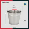 KOTARBAU® Metalleimer 12 L Lebensmittelecht Blecheimer Produktbild-Vorschau 3