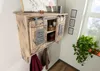 MASSIVMOEBEL24.DE Wandgarderobe Mango 90x30x75 whitewash Produktbild-Vorschau 2