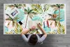 Schreibtischmatte Tischunterlage 100x50 cm Mauspad - Hawaii Produktbild-Vorschau 3