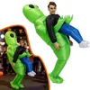 Alien Kostüm, Alien Kostüm Aufblasbar, Halloween Kostüm, Produktbild-Vorschau 1