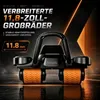 4-rädriger automatischer Rückfederung Bauchtrainer mit Produktbild-Vorschau 2