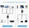Bluetooth 5.0 Transmitter Empfänger Sender 2in1 Adapter für Produktbild-Vorschau 2