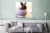 MuchoWow® Poster Kaninchen - Baby - Teetasse 75x75 cm - Produktbild-Vorschau 5