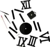 A collection of parts for a DIY wall clock, including Roman numerals, clock hands, and the clock mechanism. Náhľad obrázku produktu