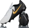 NIKE JR PHANTOM GX II ACADEMY FG/MG Weiß/Metallic Gold 36.5 Produktbild-Vorschau 7