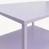 Tavolino 'Solund' in acciaio 90 x 60 x 45 cm viola Anteprima dell’immagine prodotto 10