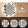 PESENXAN LED-Badspiegel, rund, 80 cm, 3 Lichtfarben, Produktbild-Vorschau 3