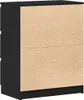 vidaXL Sideboard Schwarz 60x35x76 cm Holzwerkstoff Produktbild-Vorschau 7