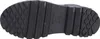 The sole of a black boot. Voir les images du produit