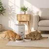 PawHut Futterautomat Katze, 4L Katzenfutter Automat mit 1–6 Produktbild-Vorschau 8