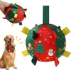 Hundeball, Weihnachtsspielzeugball mit Griff, Produktbild-Vorschau 1
