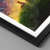 Gerahmtes Poster - Schwarzer Rahmen - Mann Natur - 100x70 Produktbild-Vorschau 2