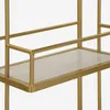 Bartheke mit Metallregalen und Kunstmarmor Luxy Produktbild-Vorschau 6