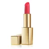 A coral lipstick in a gold case, with the cap beside it. Podgląd zdjęcia produktu