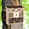 CADOCA® Insektenhotel Bug's Inn 31x30,5x9,5cm Holz Produktbild-Vorschau 2