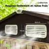 Outsunny Abri de jardin en métal 2,27 m², facile à monter, Voir les images du produit 7