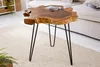 riess-ambiente Einzigartiger Beistelltisch WILD 50cm Teak Produktbild-Vorschau 3