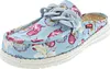 Fusion Ella Chain Damenschuhe Halbschuhe Slipper Blau Produktbild-Vorschau 10