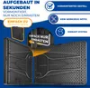 An open foldable table is shown, with marketing text and icons highlighting its features. Produktbild-Vorschau