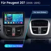 linux carplay Geeignet  Autoradio Für Peugeot 207 CC Produktbild-Vorschau 2