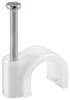 goobay clip per cavo bianco 10 mm (100 pezzi) Anteprima dell’immagine prodotto 1